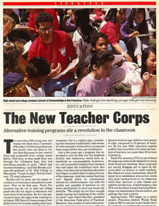 The New Teacher Corps