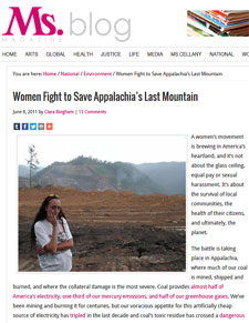 Women Fight to Save Appalachia's Last Mountain