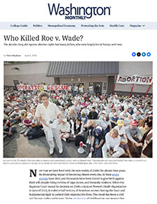 Who Killed Roe v. Wade?