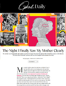 The Night I Finally Saw My Mother Clearly