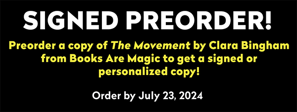 Click here to pre-order a signed copy of The Movement